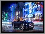 Noc, Domy, Cabrio, Bentley Continental GT V8, Ulica