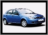 Maska, Niebieski, Chevrolet Lacetti